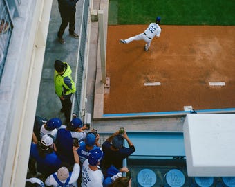 Kershaw in the Bullpen