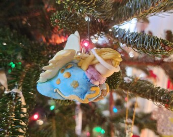 Handmade angel ornaments