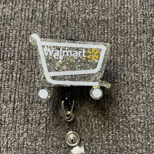 バギーショッピングカート 引き込み式名札リール ID カードホルダー