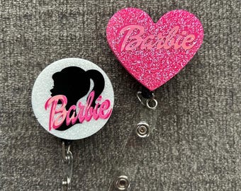 Porte-badge rétractable pour fille