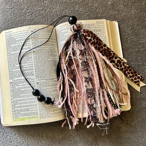Handmade Bible Tassel Journal Bookmark
