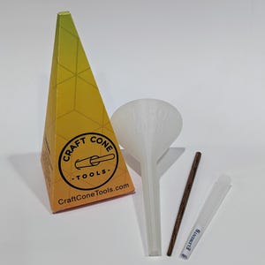 Lightweight Reusable Cone Filler Tool, Classic Cone Packer, Flexible Funnel, Raw Paper Cone Prerolls