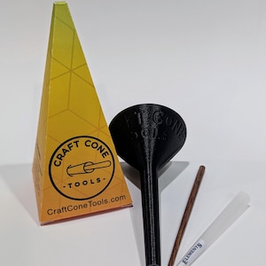 Cone Packing Tool for Seamless Prerolls, Classic Cone Packer, Flexible Funnel, Raw Paper Cone Filler