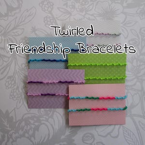 Twirled Friendship Bracelets - Handmade Bracelets