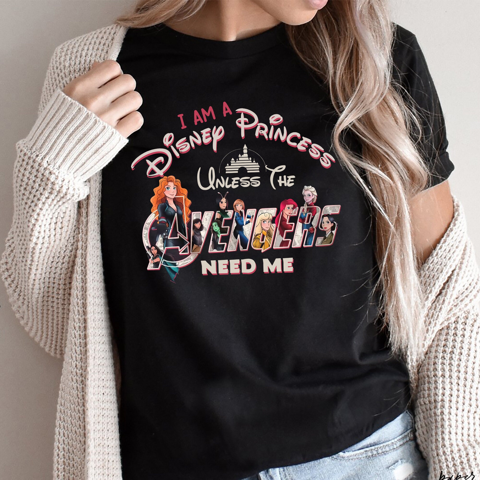 Disney Princess Unless the Avengers 