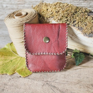 Cartera de cuero hecha a mano: variaciones