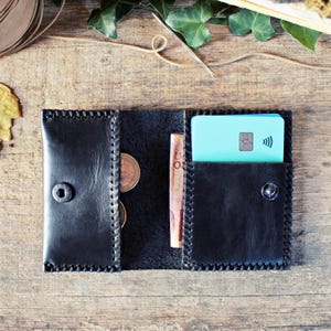 Handgefertigte Lederbrieftasche: Veloso