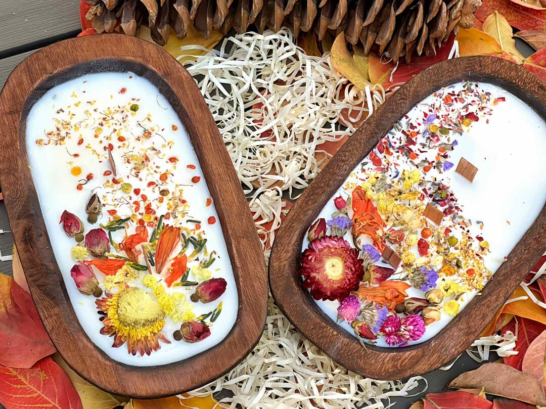 Botanical Garden Scented Dough Bowl Candle main image 0