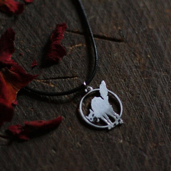 Sabot cat · anarchist black cat · sabotabby pendant   |  charity item