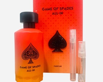 Game of Spades ALL IN - Muestra de 5 ml - Decantar - Tamaño de viaje