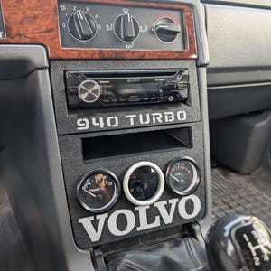 Gauge holder for 3x 52mm gauges for Volvo 940, 740.