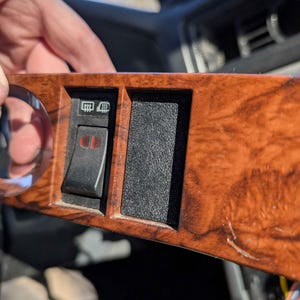 Afdekkap voor Volvo 940/740 paneelknoppen.