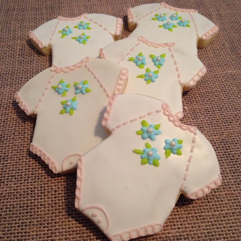 Onesies With Flowers Baby Shower Cookies 1 Dozen Minimum Etsy Onesies With Flowers Baby Shower Cookies 1 Dozen Minimum Etsy