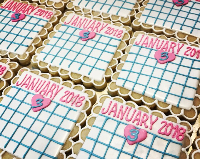Save the Date Cookies - 1 Dozen