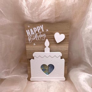 Geldgeschenk Geburtstag Verpackung für Gutscheine Gutscheinkarten  Wunscherfüller Geld Konzertkarten Eintrittskarten personalisierbar