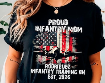 Custom Infantry Training BN Graduation Shirt, Personalized Infantry Mom Tee, ITB OSUT Graduation Gift, Proud Military Family Shirt, Est 2026