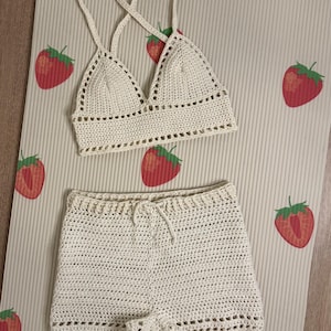 Crochet matching Summer Set