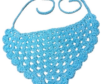 Handmade Crochet Bandana: Fun Summer Hair Accessory