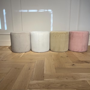 The Anywhere Stool — Velvet Extra Seating for Small Spaces & Big Gatherings