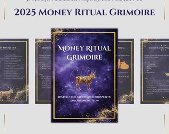 Money Spells Grimoire: 30 Wealth Rituals (PDF)