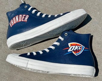 OKC Thunder Converse Men's Sz 9.5