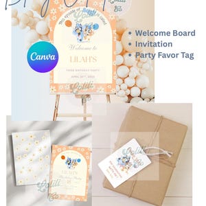 Bluey Birthday Collection Digital Files