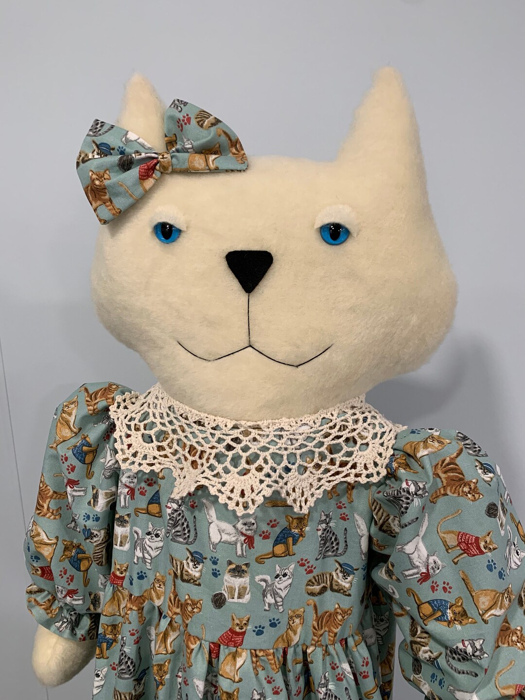 Gold or Ivory CAT Decorative Vacuum Cleaner Cover Fabric Etsy