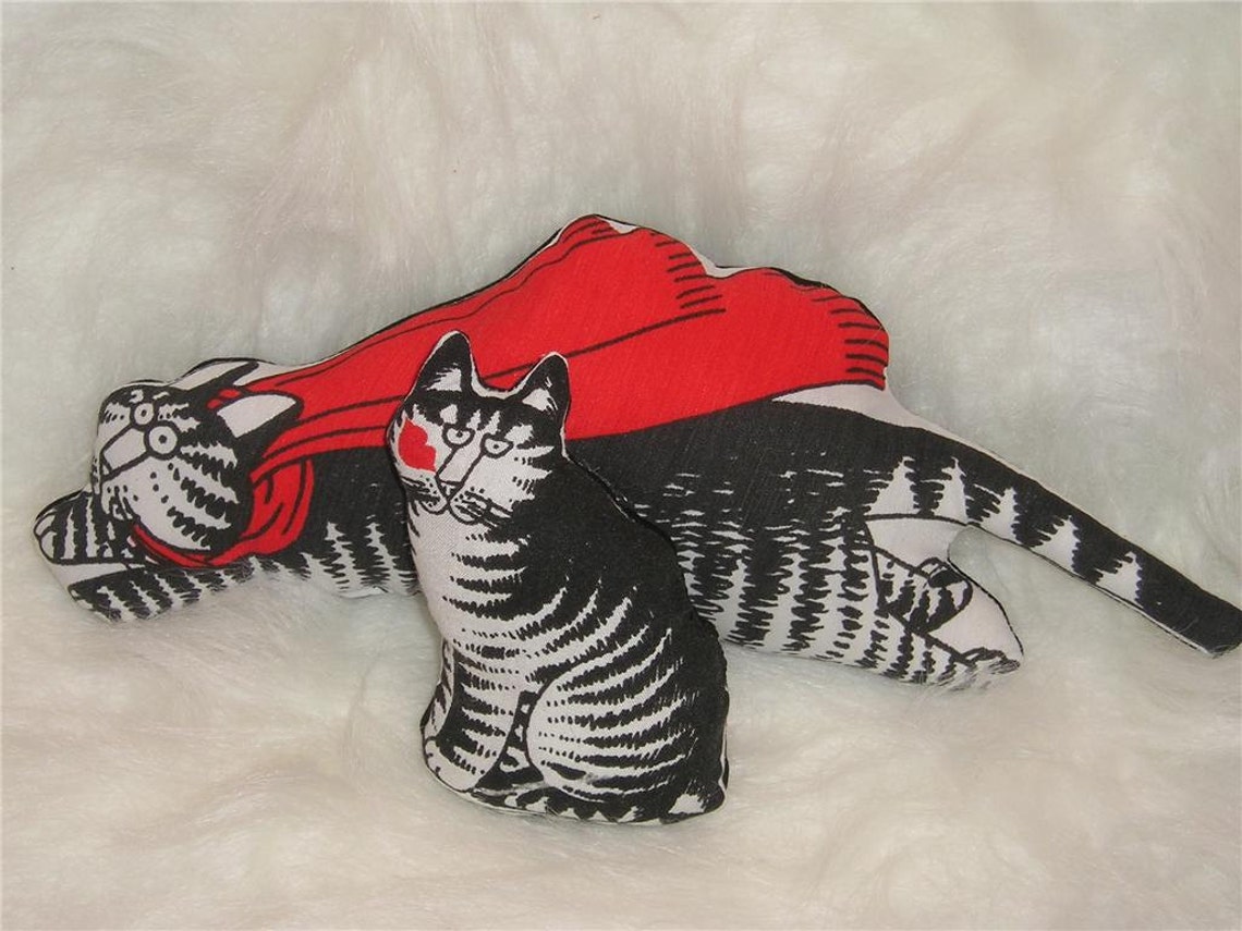 KLIBAN Cat Fabric POWERFUL Organic Catnip Toys Set of 2 Etsy