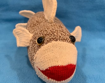 WALLEYE -Northern Pike - Unique Sock Monkey Fish - Minnesota Nice - Fisherman Gift