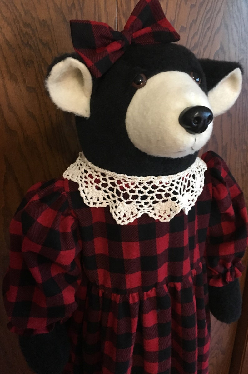 I LOVE YOU SON Black Bear Figurine Blue Baseball Cap Lodge Cabin Home Decor NEW