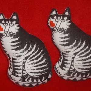 Kliban Cat Fabric ORGANIC Catnip TOYS
