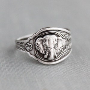 Elephant Spoon Ring. (The ORIGINAL) Dainty Ring