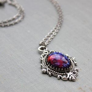 Dragons Breath Mexican Fire Opal Necklace
