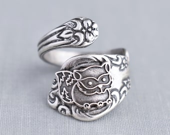 Raccoon Spoon Ring