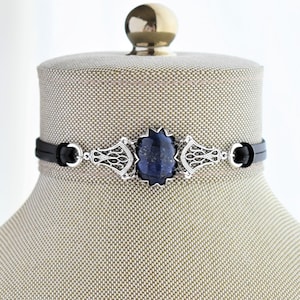 Lapis Lazuli Choker. 11 Gemstone Options