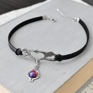 Mexican Fire Opal Choker. 25 Opal OR Gemstone options