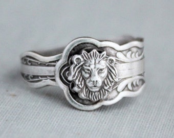 Dainty Lion Spoon Ring. (The ORIGINAL) Dainty Ring