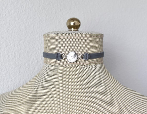 Howlite Choker. 20 Leather Options