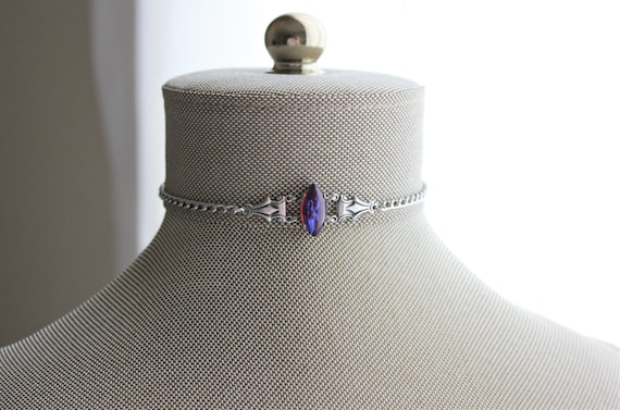 Dragons Breath Mexican Fire Opal Choker. 6 Opal Color Options.