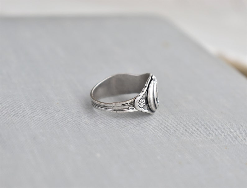 Pumpkin Spoon Ring. Dainty Ring image 6