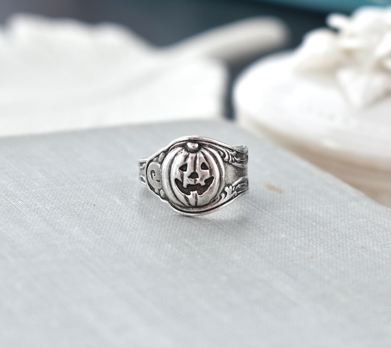 Pumpkin Spoon Style Ring