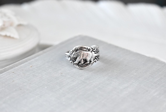 Bear Spoon Style Ring