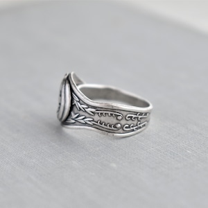 Pumpkin Spoon Ring. Dainty Ring image 7