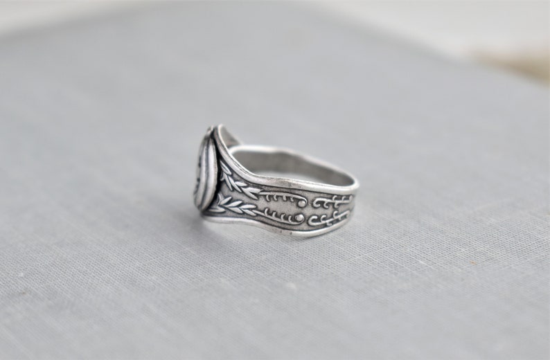 Pumpkin Spoon Ring. Dainty Ring image 7