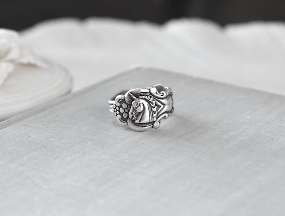 Unicorn Spoon Style Ring
