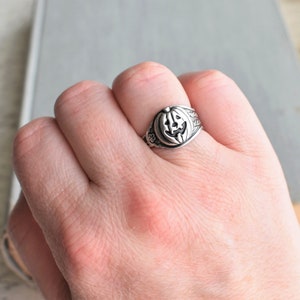 Pumpkin Spoon Ring. Dainty Ring image 8