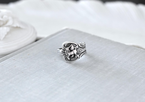 Unicorn Spoon Style Ring