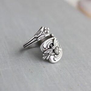 Bee Spoon Ring - Etsy