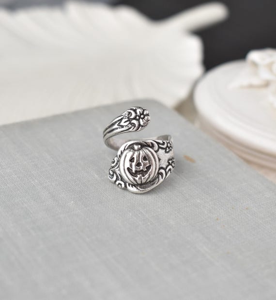 Pumpkin Spoon Style Ring