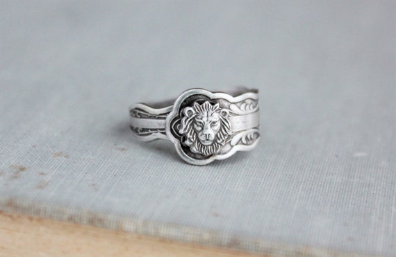 Dainty Lion Spoon Ring. (The ORIGINAL) Dainty Ring